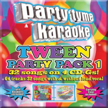 Party Tyme Karaoke: Tween Party Pack 1 4 CDs