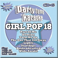 Party Tyme Girl Pop 18 CD+G