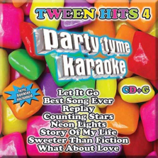 Party Tyme Karaoke Tween Hits 4 CD