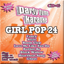 Party Tyme Karaoke Girl Pop 24