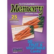 Photographic Memory Game - Fruits and Vegetables