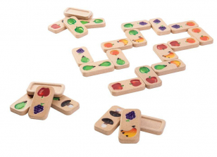 PlanToys Fruit & Veggie Dominos Game