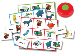The Learning Journey Match It! Listen and Play Picture Word Bingo Game