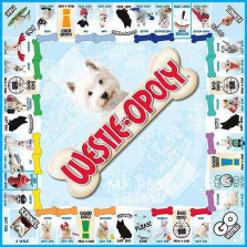 Westie-opoly Board Game