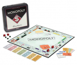 Hasbro Monopoly Nostalgia Tin