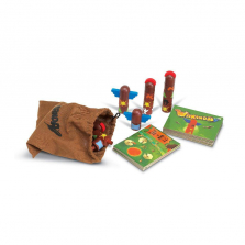 Blue Orange Wakanda Totem Pole Building Game