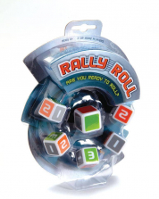 Blue Orange Rally Roll Dice Game