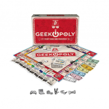 Late for the Sky Geek-opoly Board Game