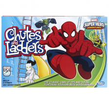 Marvel Spider-Man Web Warriors Chutes and Ladders Game