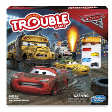 Disney Pixar Cars 3 Pop-O-Matic Trouble Board Game