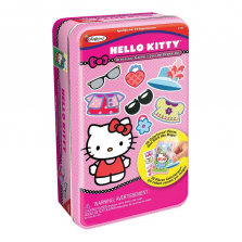 Colorforms Hello Kitty Bilingual Dress-Up Game Tin