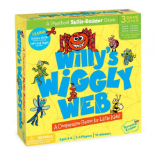 Willy's Wiggly Web - A Wiggly Wobbly Cutting Game