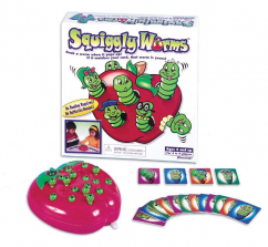 Pressman Toy Squiggly Worms Action Game