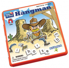 PlayMonster Take 'N' Play Anywhere Hangman Magnetic Word Game