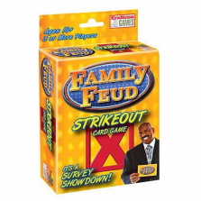 Family Feud Strike Out Card Game