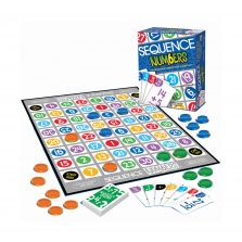 Sequence Numbers Card Game