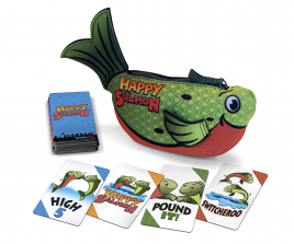 Happy Salmon Green Fish Card Game