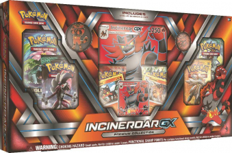 Pokemon Incineroar GX Premium Collection Box