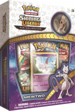Pokemon Shining Legends Pin Collection Box - Mewtwo