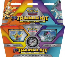 Pokemon Pikachu Libre and Suicune Trainer Kit Trading Card Game