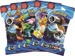 Pokemon X & Y 12 Evolutions Booster Card Game - 5 Pack