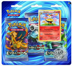 Pokemon X & Y 12 Evolutions 3 Pack - Braixen