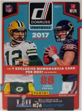 2017 Panini NFL Donruss Football Value Pack Card Game