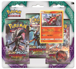 Pokemon Sun & Moon Guardians Rising Turtonator - 3 Pack