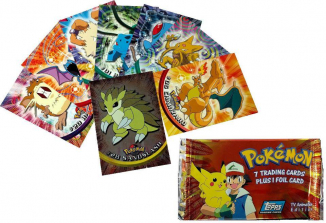 Pokemon Movie 7 Trading Cards Bundle - 4 Pack