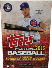 Topps MLB 2015 Updates Hanger Box