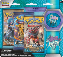Pokemon Legendary Beasts Collector's Pin 3 Pack - Suicune