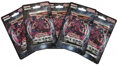 Yugioh Legacy of the Valiant - 5 Pack Playing Card Bundle