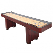 Hathaway Challenger 9-feet Shuffleboard Dark Cherry finish