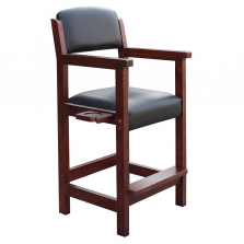 Hathaway Cambridge Spectator Chair - Antique Walnut Finish