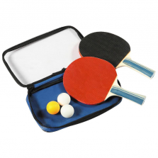 Blue Wave Products Control Spin Table Tennis 2-Player Racket & Ball Set