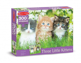 Melissa & Doug Three Little Kittens Cardboard Jigsaw Puzzle - 300 piece