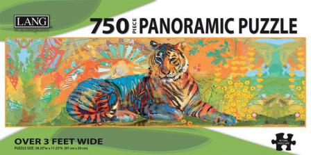 Lang Panoramic South China Tiger Jigsaw Puzzle - 750-Piece