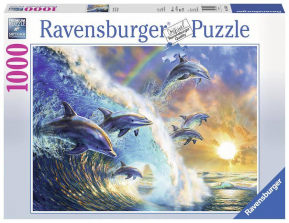 Ravensburger Jigsaw Puzzle 1000-Piece - Dancing Dolphins