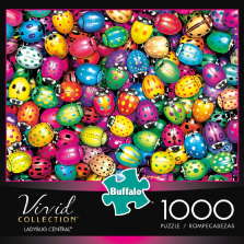 Buffalo Games Vivid Collection Ladybug Central Puzzle - 1000-piece