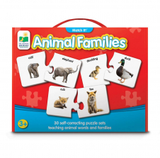 The Learning Journey Match It! Animal Families Jigsaw Puzzle - 30-piece