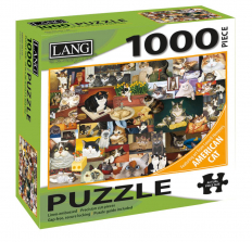 Lang American Cat Jigsaw Puzzle - 1000-piece