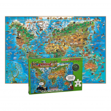 Animals of the World Jigsaw Puzzle - 500-piece