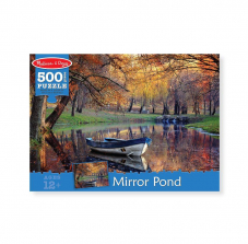 Melissa & Doug Mirror Pond Cardboard Jigsaw Puzzle - 500 piece