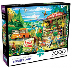 Buffalo Games Country Road 2000 Piece Jigsaw Puzzle