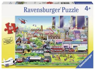 Ravensburger Busy Neighborhood Jigsaw Puzzle - 60-Piece