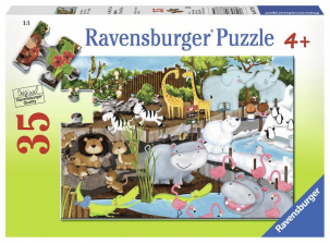 Ravensburger Jigsaw Puzzle 35-Piece - Day at the Zoo