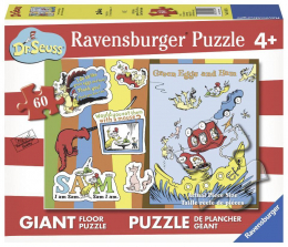 Ravensburger Dr. Seuss Green Eggs and Ham Giant Floor Jigsaw Puzzle - 60 piece