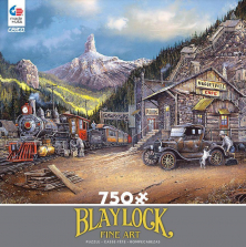 Ceaco Blaylock Jigsaw Puzzle 750-Piece - Nuggetville Cafe