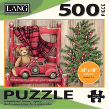 Lang Christmas Teddy Jigsaw Puzzle - 500-Piece