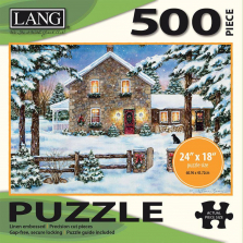 Lang Nestled In The Pines Puzzle - 500-Piece